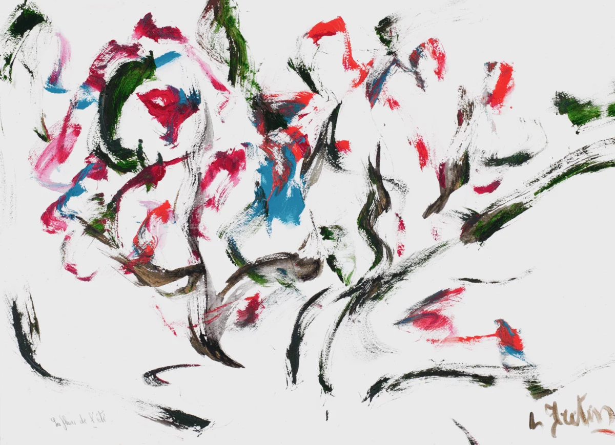 Oeuvre de Louis Fretin : Le bouquet